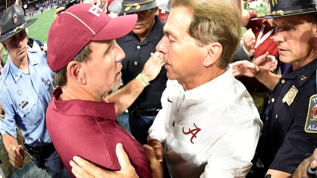 Alabama’s Nick Saban just flipped former Texas A&M commit Eli Holstein