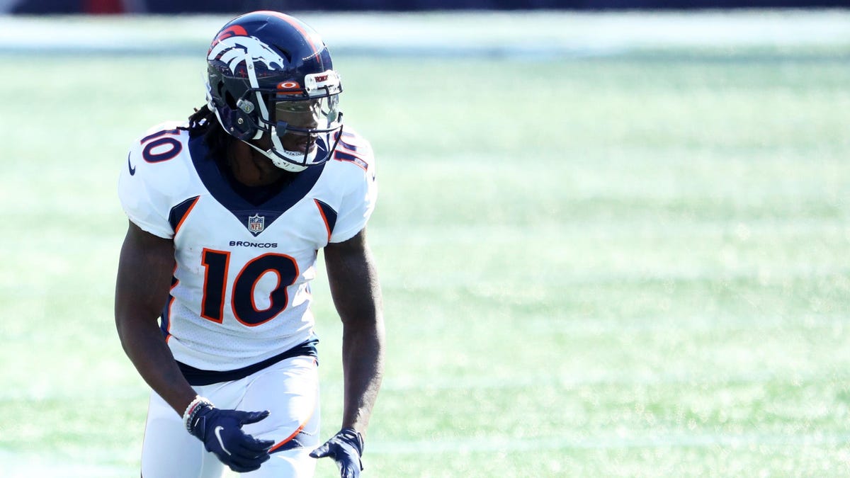 Broncos WR Jerry Jeudy arrested for criminal tampering in possible domestic violence case