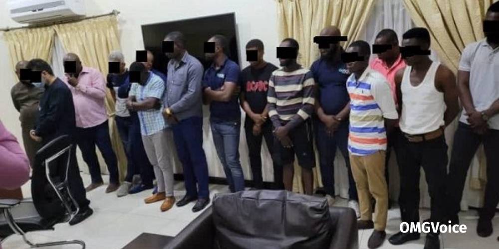 These 13 Gang Members Arrested At Kotoka With Over $5 Million Fake Currency