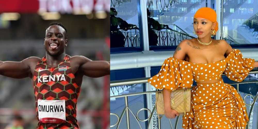 'My Wife Is Even More Prettier Than Her'- Ferdinand Omanyala Is Not Interested In Dating Huddah