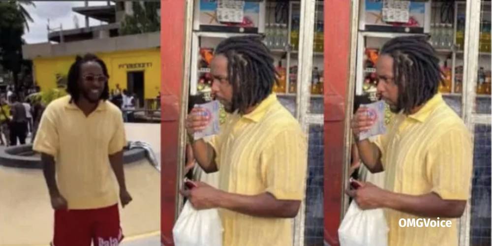 Ghanaians Praise US Rapper Kendrick Lamar For Humbling Himself To Drink A 20 Pesewas Pure Water