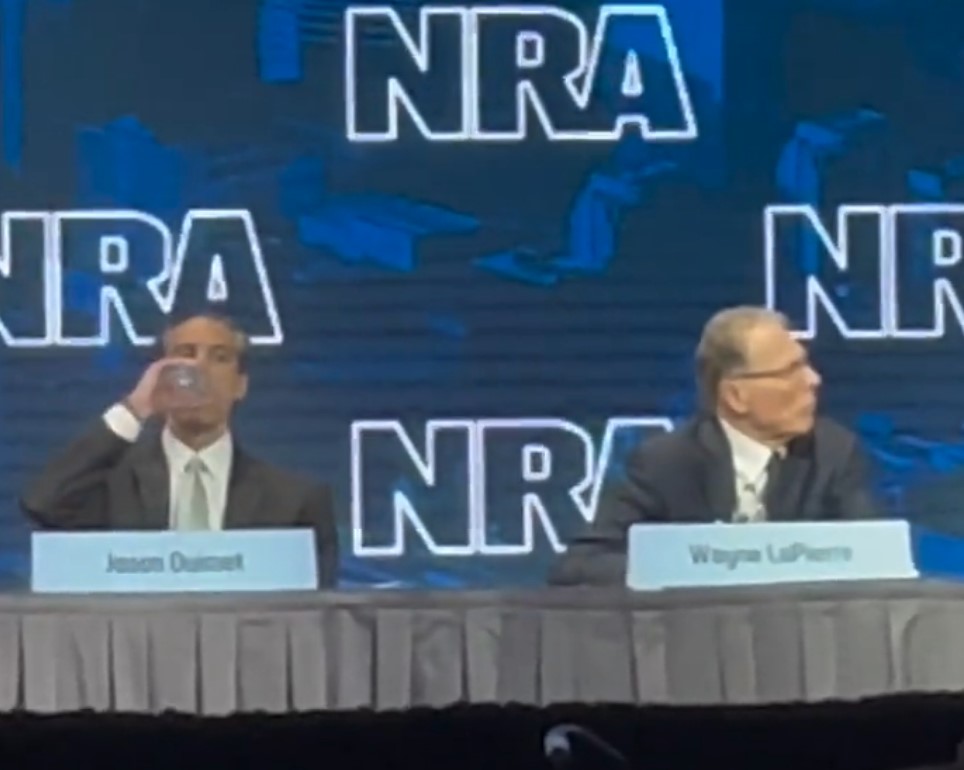 Watch Pranksters Confront And Thank Wayne LaPierre For 'Thoughts And Prayers' After Mass Shootings