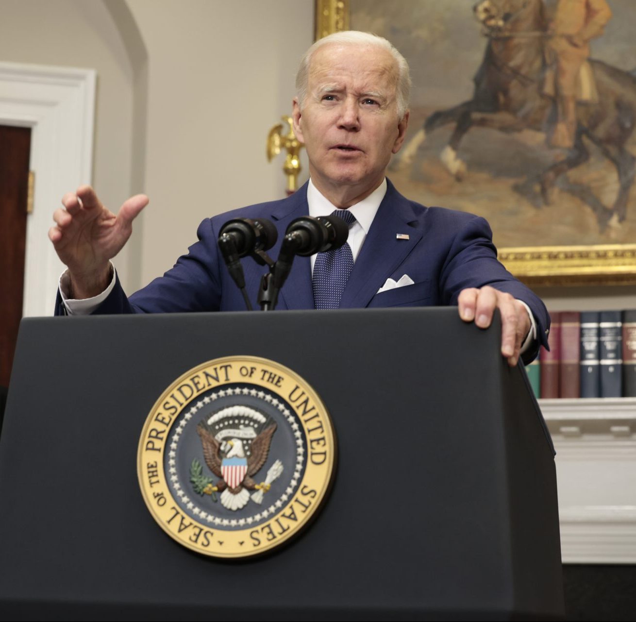 President Biden Calls On Congress To Pass Legislation On Gun Control Following Uvalde Mass Shooting