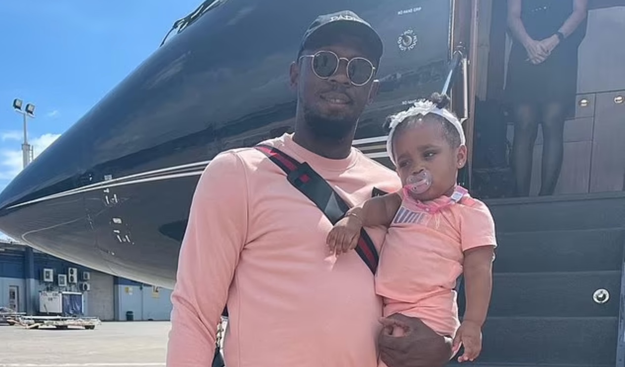 Usain Bolt Shares Emotional Message To Daughter Olympia Bolt For Her Birthday – YARDHYPE