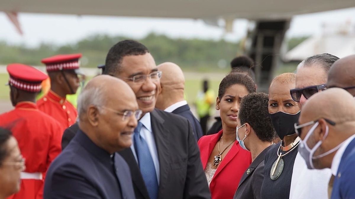 India’s President Visits Jamaica – YARDHYPE