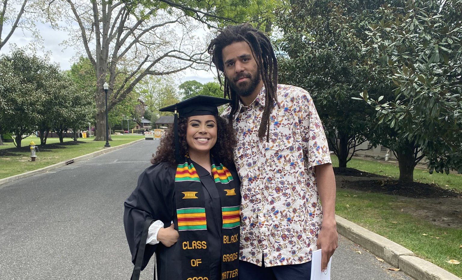 J. Cole Surprises Superfan By Attending Her College Graduation