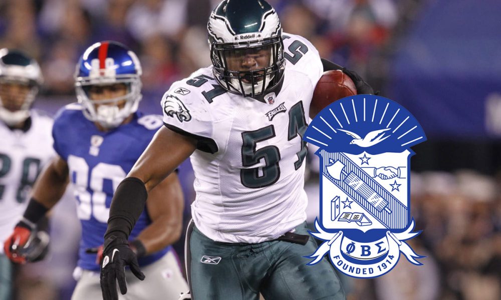 Former NFL Football Star Jamar Chaney Is A Member Of Phi Beta Sigma