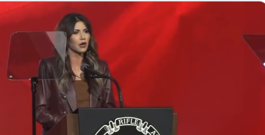Gov. Kristi Noem Says The Right Needs Assault Weapons To Shoot Leftist Protesters
