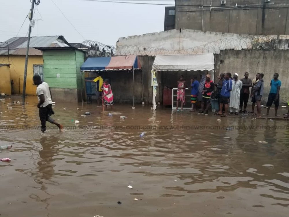 Prison Officer Washed Away While Rescuing Flood Victims In Cape Coast