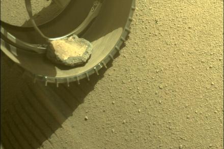 Perseverance rover picks up a rock friend on Mars
