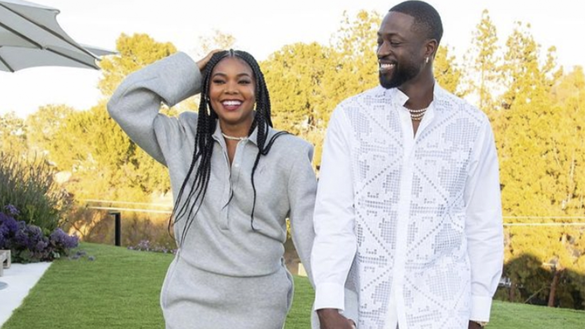 Gabrielle Union Posts a Couples Workout Video of Herself with Dwyane Wade