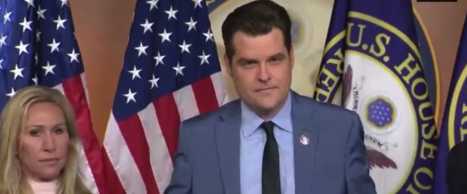 Matt Gaetz Crumbles After Being Outed Begging For A Pardon