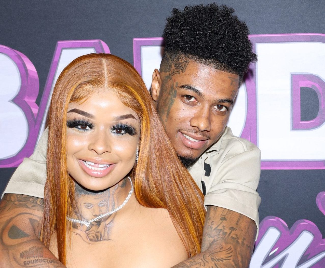 Chrisean Rock Slams Blueface For Rubbing Jaidyn's Belly At Baby Shower