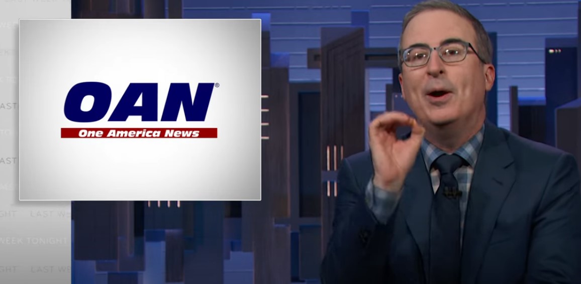 If You Thought Fox's 1/6 Hearing Coverage Was Bad, Look At What John Oliver Found On OAN