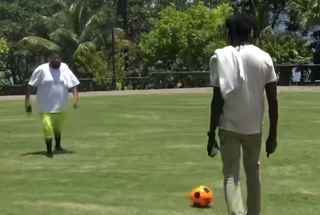 DJ Khaled And Buju Banton Link Up For A Game Of Football – YARDHYPE
