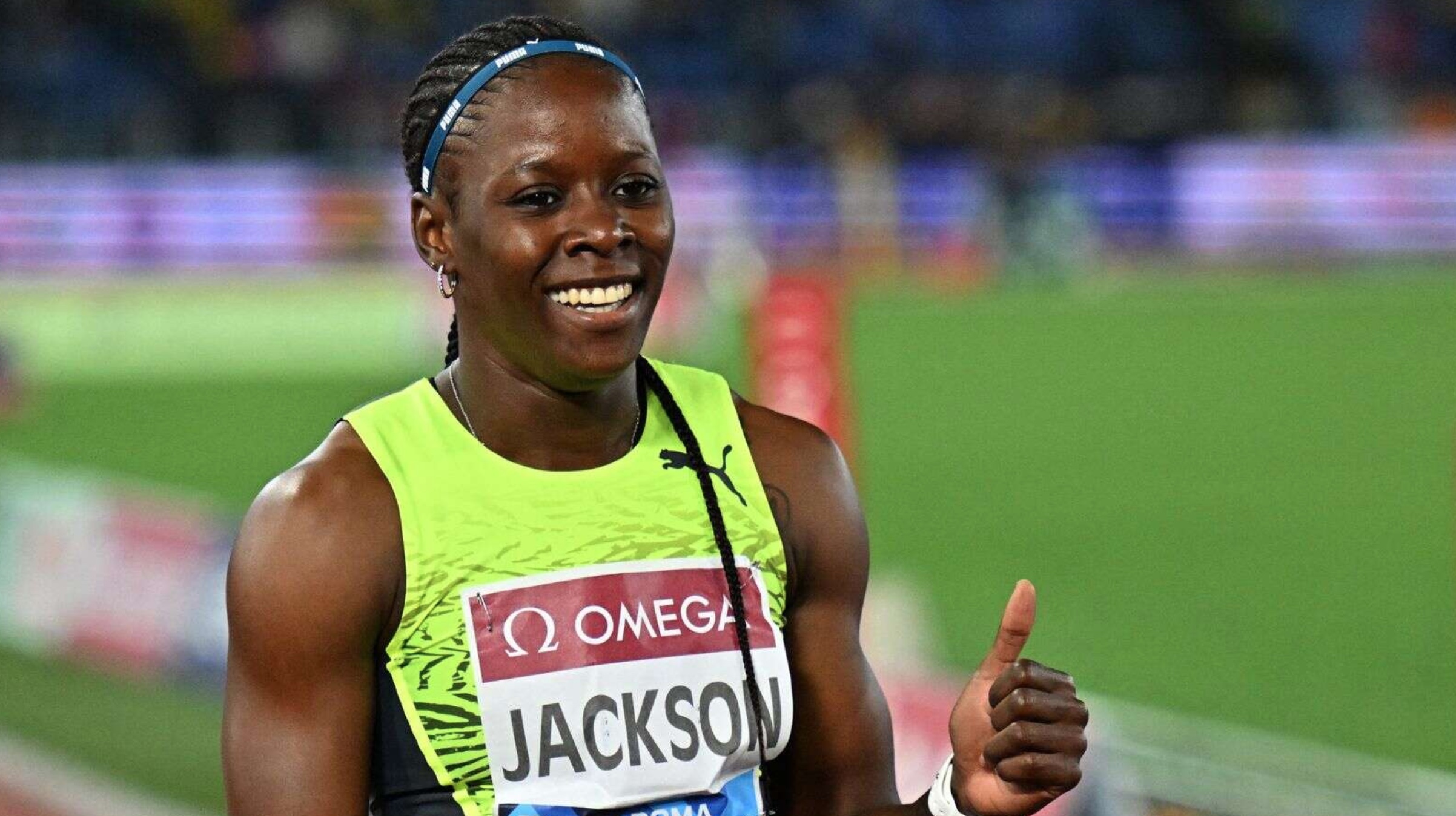 Shericka Jackson Beats Elaine Thompson-Herah In 200m; Sets New Meet Record – YARDHYPE