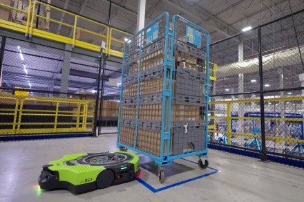 Proteus is Amazon's most advanced warehouse robot yet