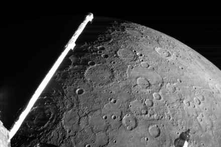 BepiColombo mission shares stunning image of Mercury flyby