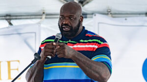 Shaquille O'Neal Attends 'Topping Off' Ceremony For His 33-Story Apartment Tower in Newark