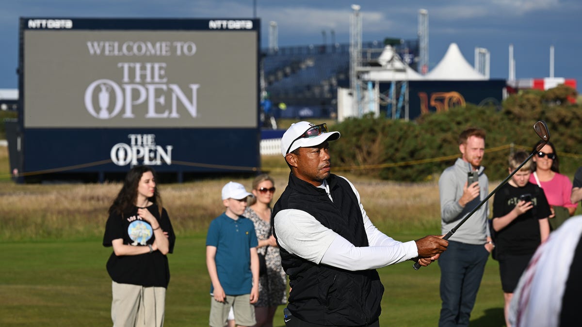 Tiger Woods looking forward to 150th Open Championship