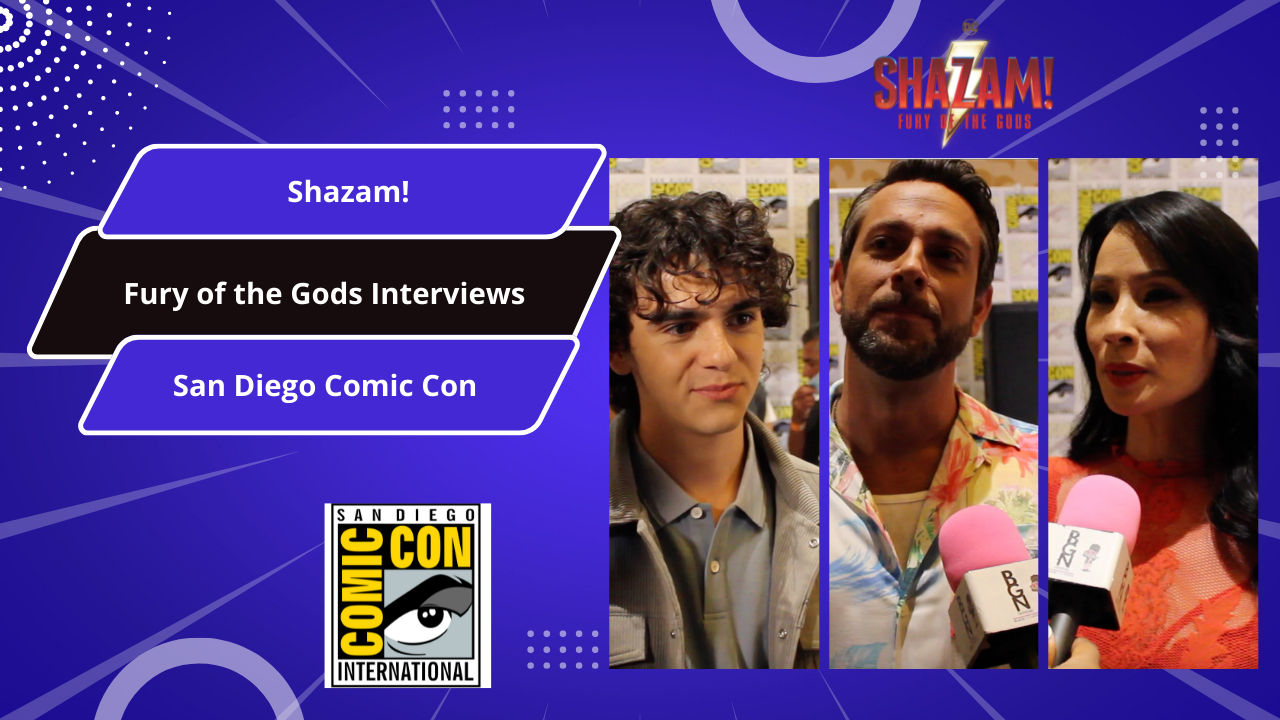 The Cast of ‘Shazam! Fury of the Gods’ Make Their Big Appearance at Comic-Con – Black Girl Nerds