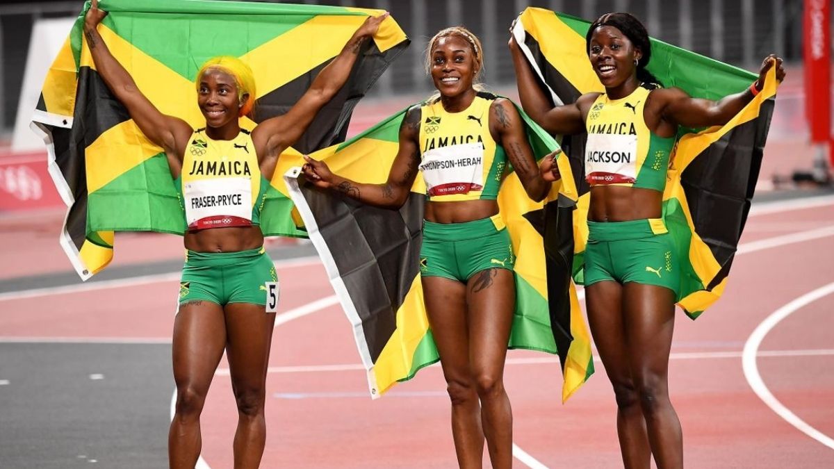 Elaine, Shelly-Ann And Shericka Win Women’s 100m Heats – Watch Races – YARDHYPE