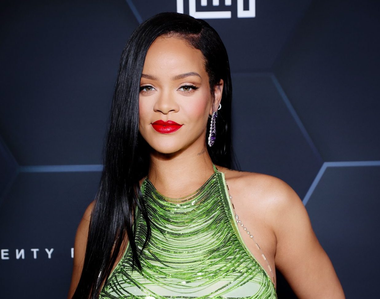 Rihanna Makes Rare Solo Appearance At Immersive Art Show In London