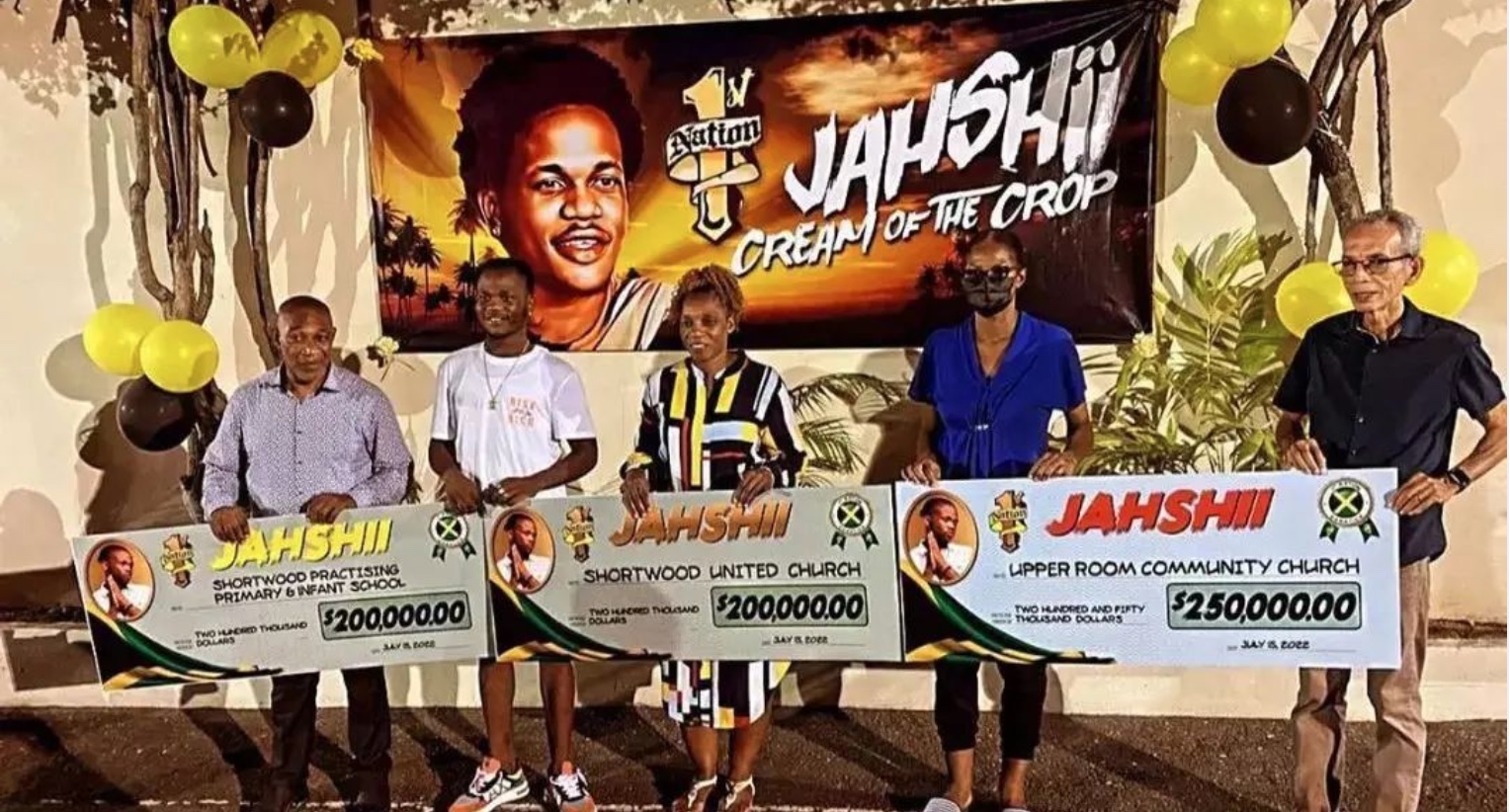 Jahshii Donates $1.15 Million To His Community – Grants Pen, St. Andrew – YARDHYPE