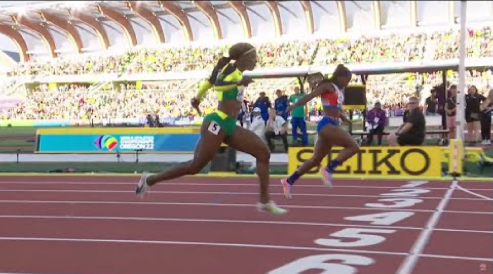 Jamaica Silver In Women’s 4x100m Relay Final -World Champs – Watch Race – YARDHYPE