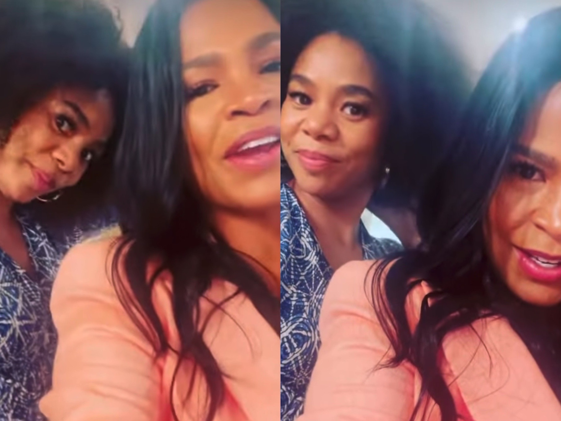 'She Lies! This Is a Wig': Regina Hall and Nia Long Leave Fans in Stitches After Joking About Their Hair Issues on Set of 'The Best Man: The Final Chapters'