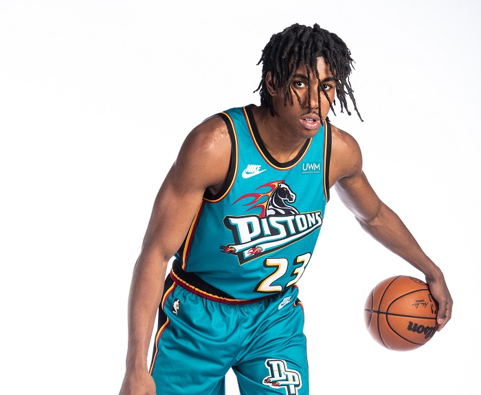 Detroit Pistons Are Bringing Back Their Classic Teal Uniforms for 2022-23 NBA Season