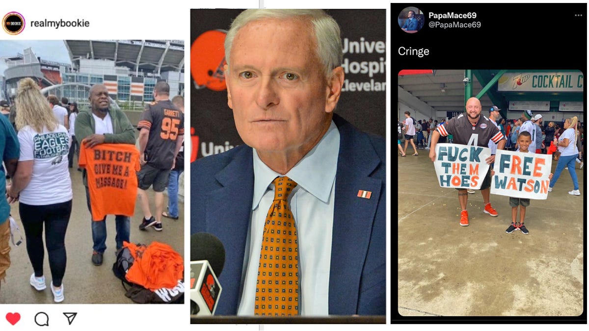 Browns owner Jimmy Haslam to blame for fan support of Deshaun Watson