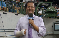 David Vassegh breaks bones in slide accident on TV