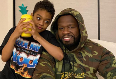 Fans Crack Up After 50 Cent Shows Sire's First Day Working on Set Ended