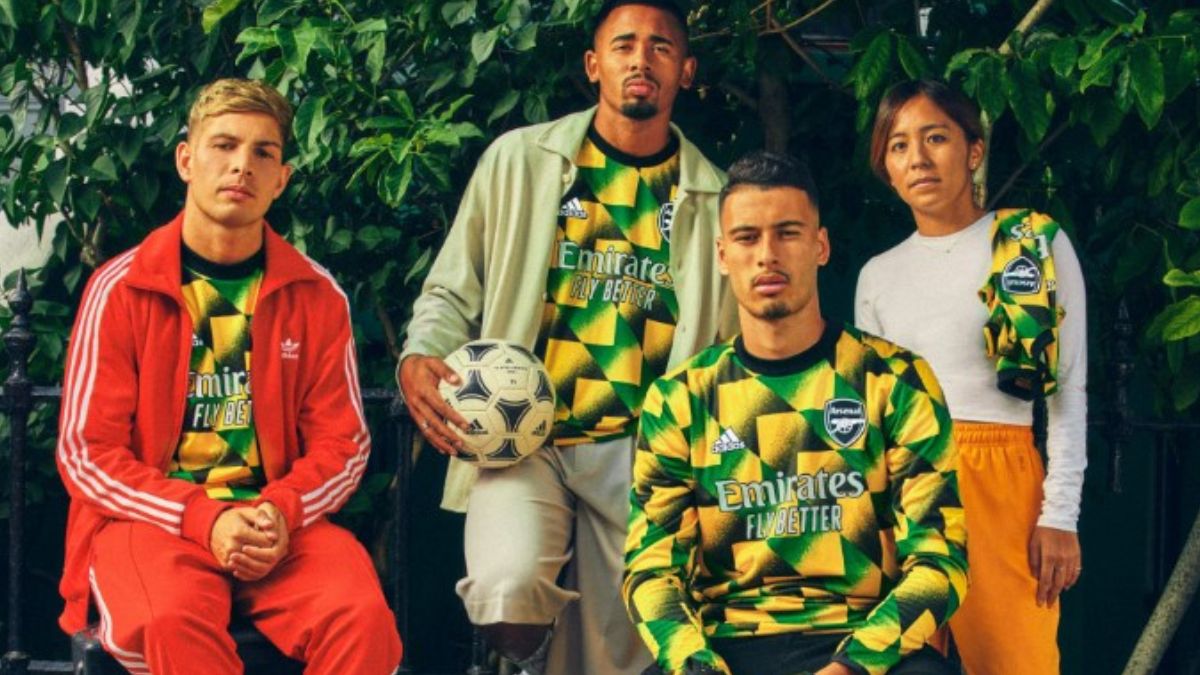 Arsenal Releases New Pre-Match Jersey to Celebrate Jamaican Supporters – Watch Video – YARDHYPE