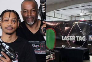 Father and Son Launch Chicago’s First Ever Black-Owned Portable Laser Tag Company