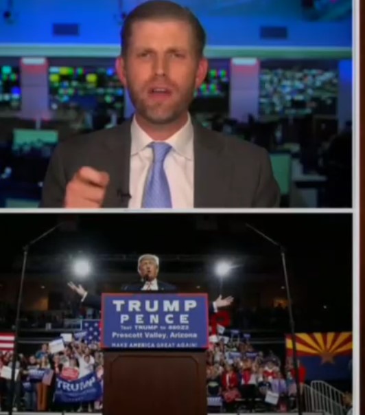 Eric Trump Sounds Ready To Cry As He Talks About The Feds Coming To Take Out His Dad