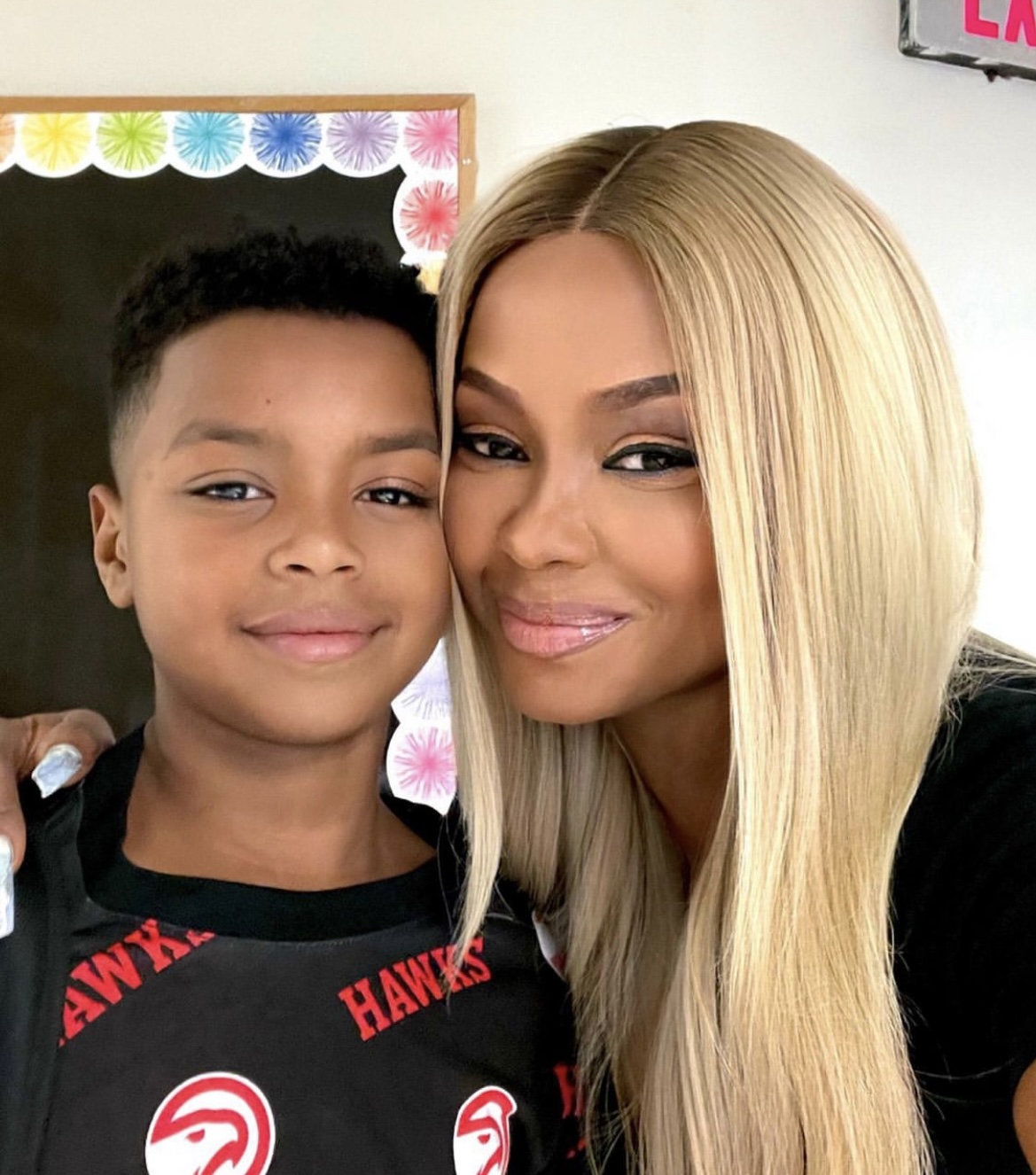 Phaedra Parks and Apollo Nida Come Together for Their Son's First Day of Fourth Grade, Fans Can't Help But Notice the Child's Blank Facial Expression