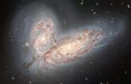 Two galaxies collide in image from Gemini North telescope