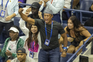 Tiger Woods Cheers Serena Williams On at U.S. Open, 'It Was A Privilege to Watch Greatness'
