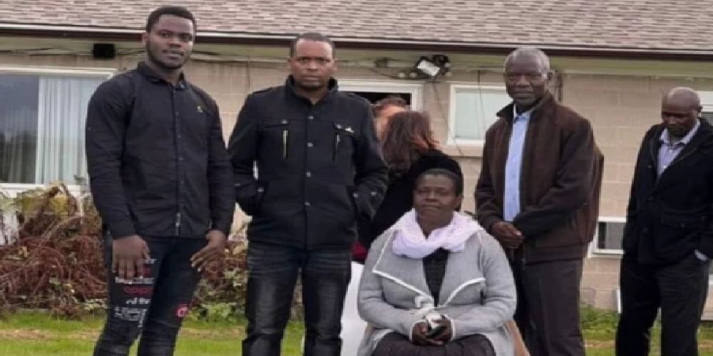 Parents Lay Flowers At Swimming Pool In Canada Where Kenyan Nurse Drowned