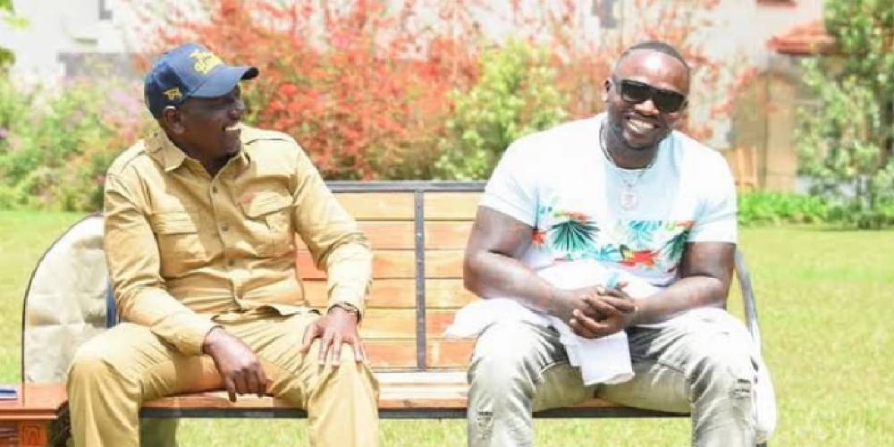 Rapper Khaligraph Now Wants Ruto To 'Protect' Raila