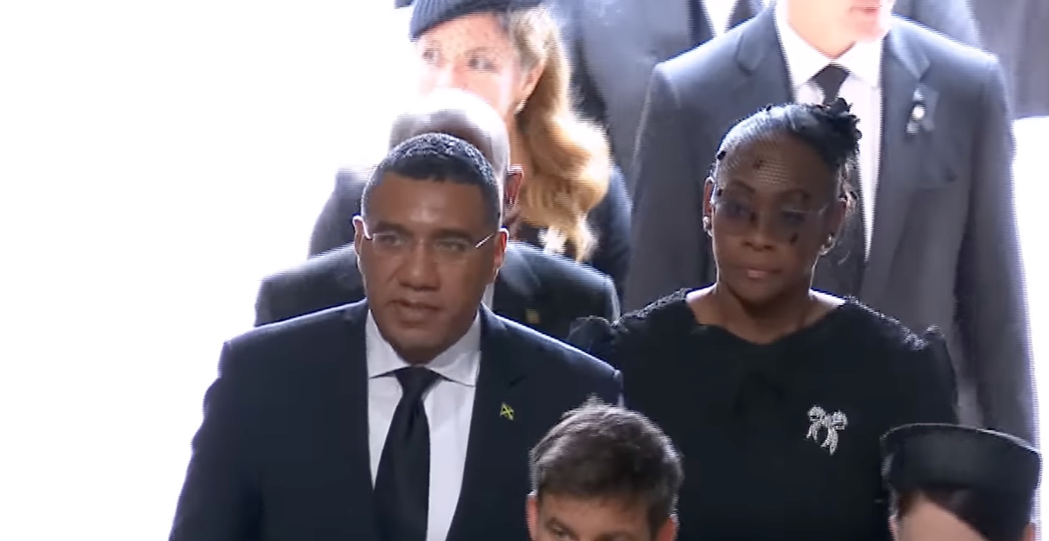 Prime Minister Andrew Holness and His Wife, Juliet Holness Attend Queen’s Funeral – YARDHYPE