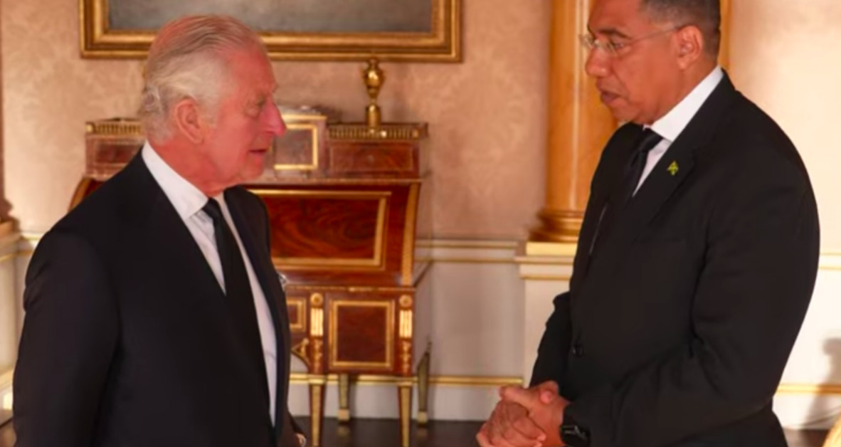 PM Holness Meets King Charles III – Watch Video – YARDHYPE