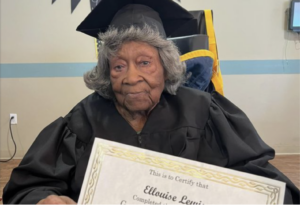 Ellouise Lewis Receives Her Honorary GED After Dropping Out Of High School Decades Ago
