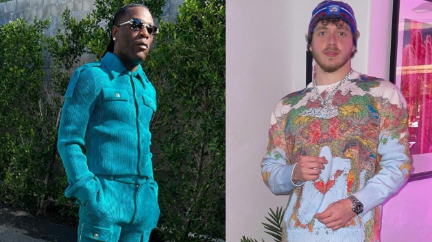 Burna Boy Seemingly Throws Shots at Jack Harlow After He Secures Award for 'Song of the Summer' 